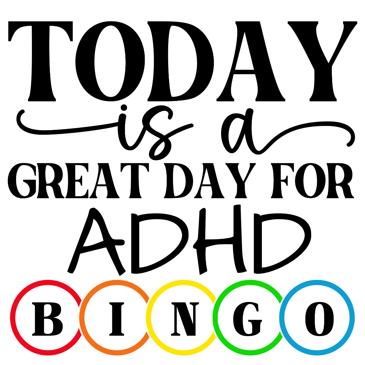 A Free Downloadable ADHD Self-Care Bingo Zine